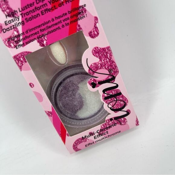 Ioni Boujee Pink Nail Art Chrome Powder Dip Pigment Multi-Chrome Effect - Picture 4 of 7